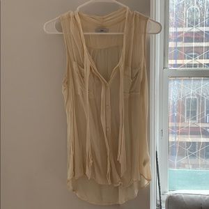 Cream Gap Blouse